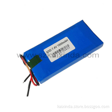 Li-Po Battery 7.4V 1500mAh
